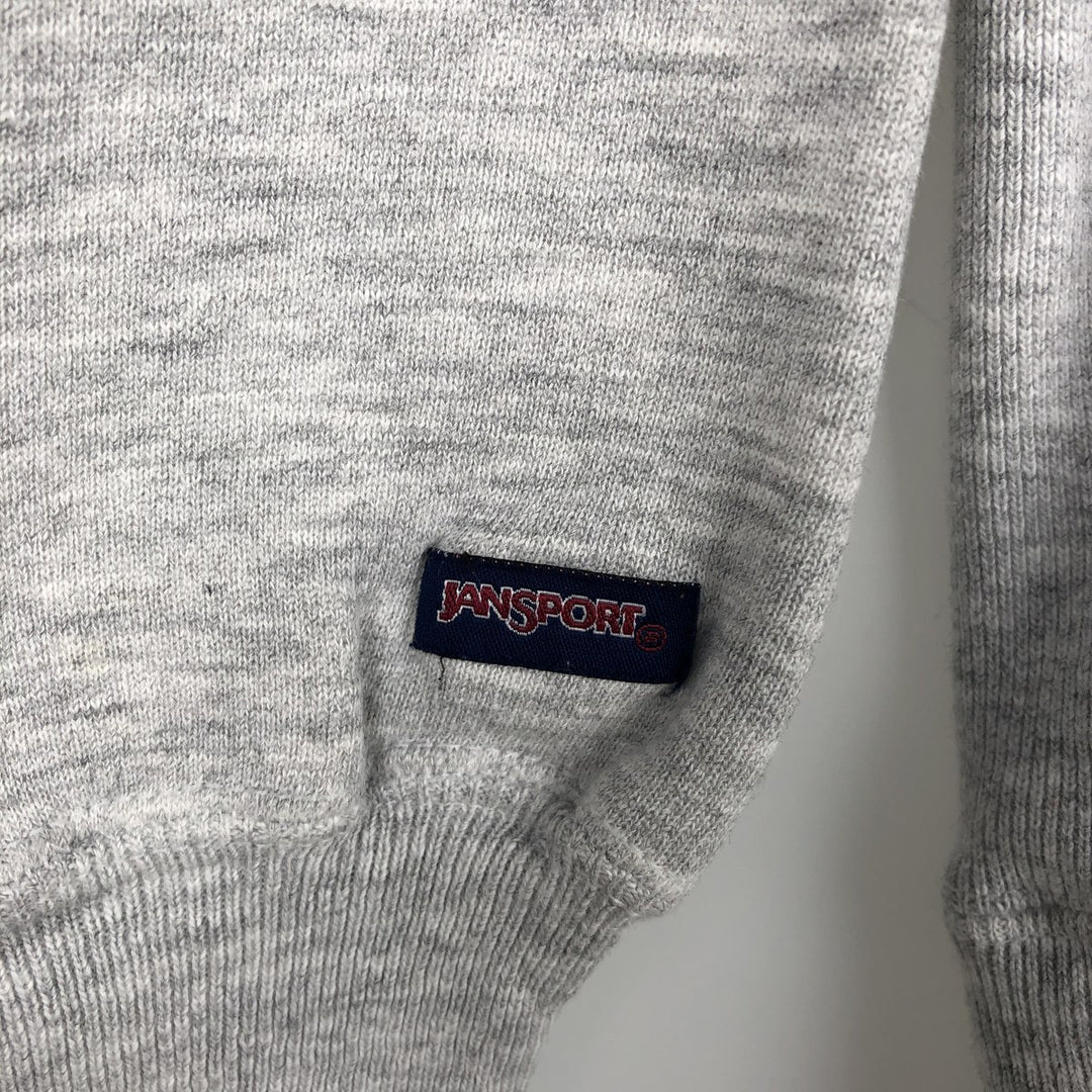 90'S JanSport MINNESOTA University of Minnesota College Sweatshirt, Made in USA, Men's XXL equivalent, Vintage cotton gray type Vintage Second Hand