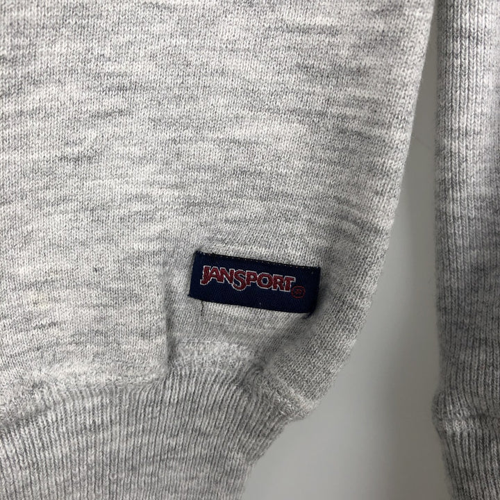 90'S JanSport MINNESOTA University of Minnesota College Sweatshirt, Made in USA, Men's XXL equivalent, Vintage cotton gray type Vintage Second Hand