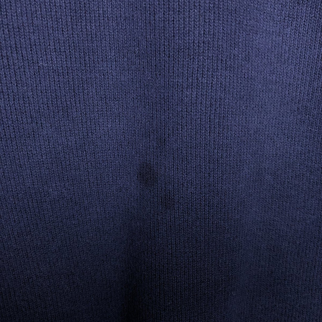 Ralph Lauren POLO by Ralph Lauren Half-Zip Sweatshirt, Men's Size L cotton navy blue type Vintage Second Hand