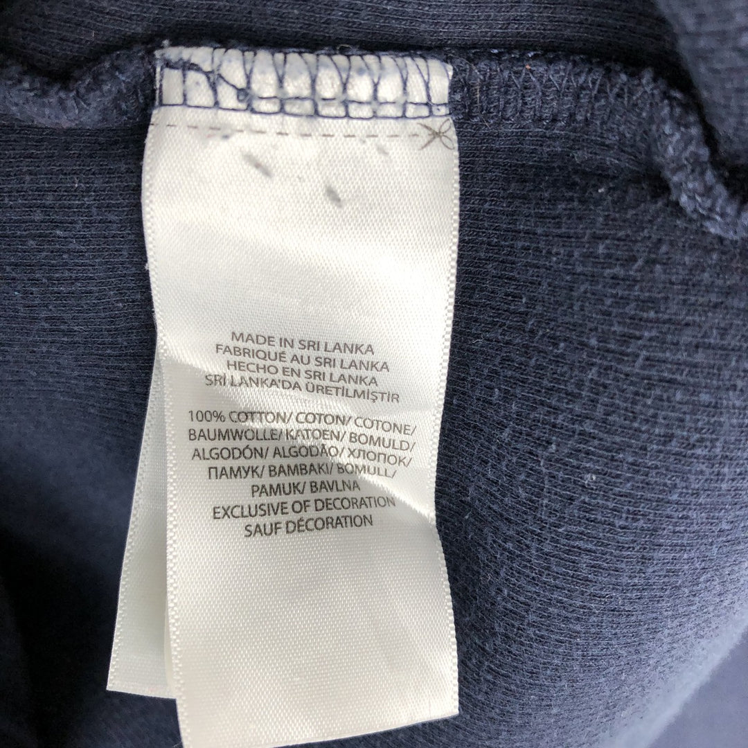 Ralph Lauren POLO RALPH LAUREN Half-Zip Sweatshirt, Men's XL cotton navy blue type Vintage Second Hand