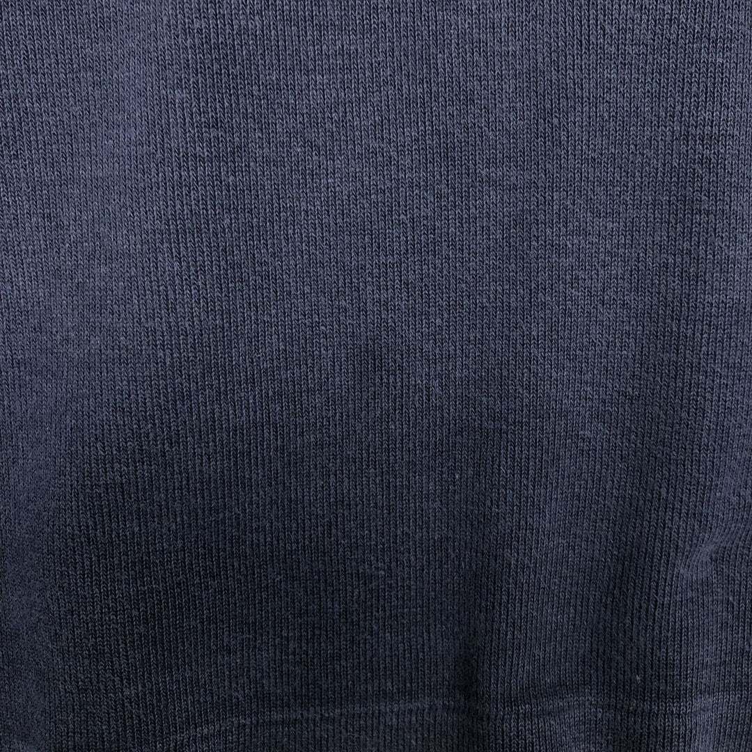 Ralph Lauren POLO RALPH LAUREN Half-Zip Sweatshirt, Men's XL cotton navy blue type Vintage Second Hand