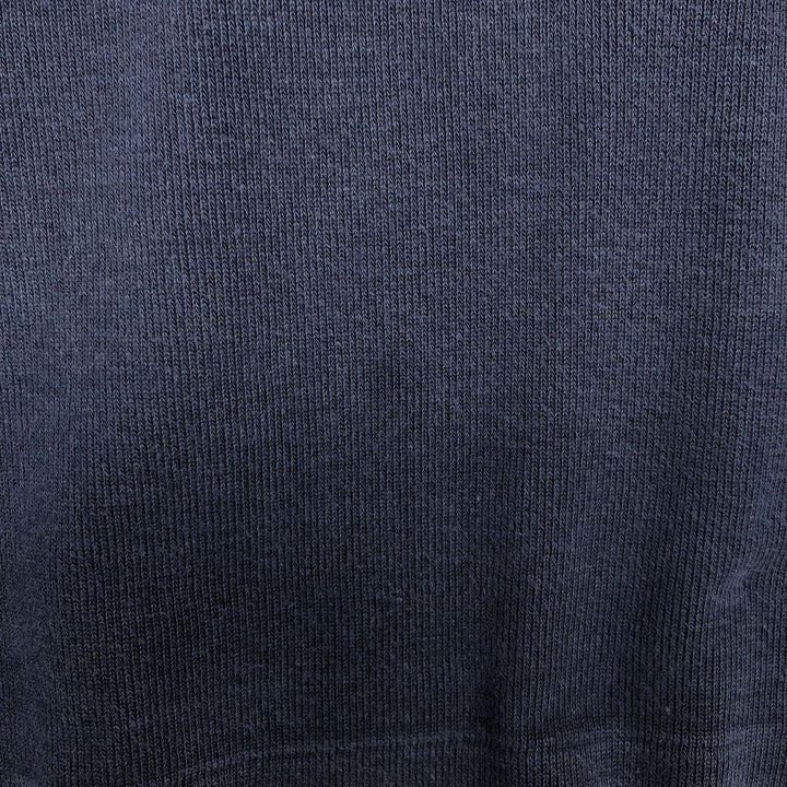 Ralph Lauren POLO RALPH LAUREN Half-Zip Sweatshirt, Men's XL cotton navy blue type Vintage Second Hand