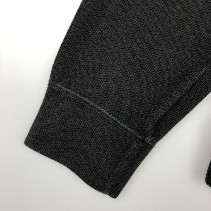 Ralph Lauren POLO by Ralph Lauren Half-Zip Sweatshirt, Men's M cotton black type Vintage Second Hand
