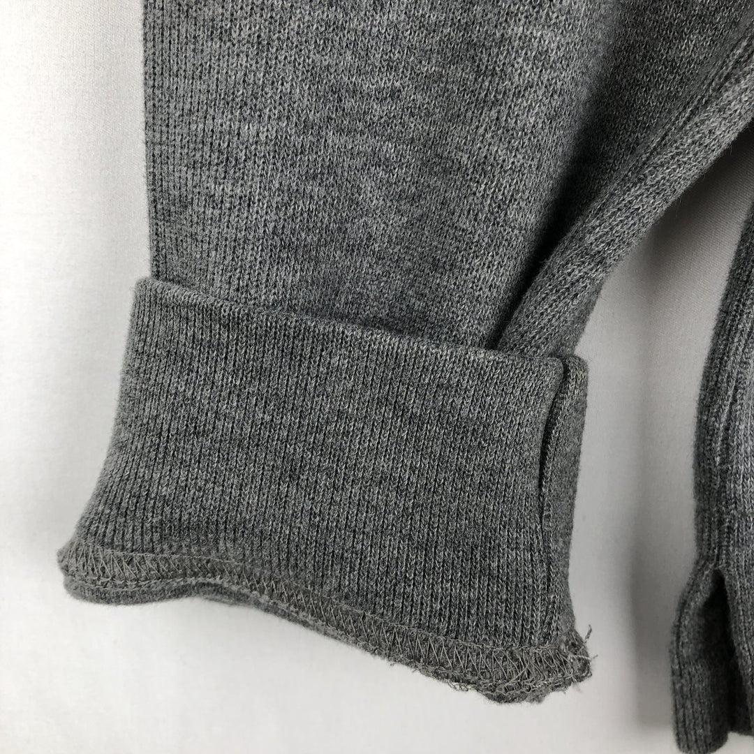 Ralph Lauren POLO by Ralph Lauren Half-Zip Sweatshirt, Men's M cotton gray type Vintage Second Hand