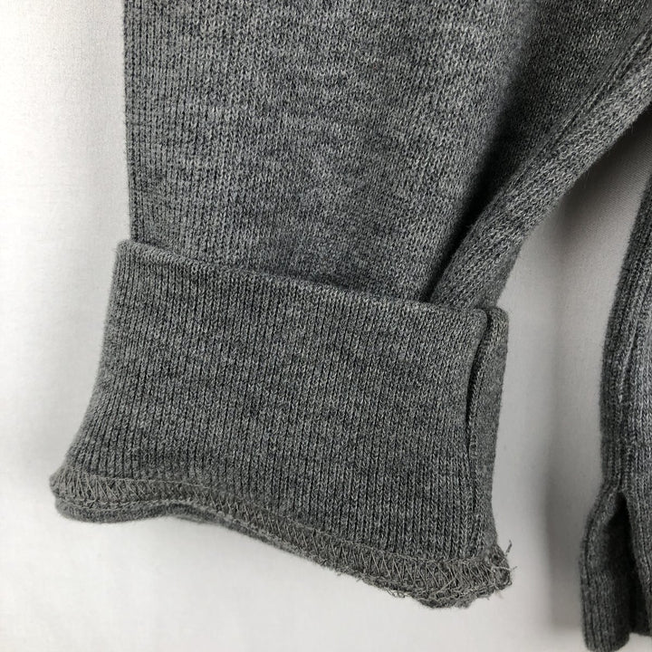 Ralph Lauren POLO by Ralph Lauren Half-Zip Sweatshirt, Men's M cotton gray type Vintage Second Hand