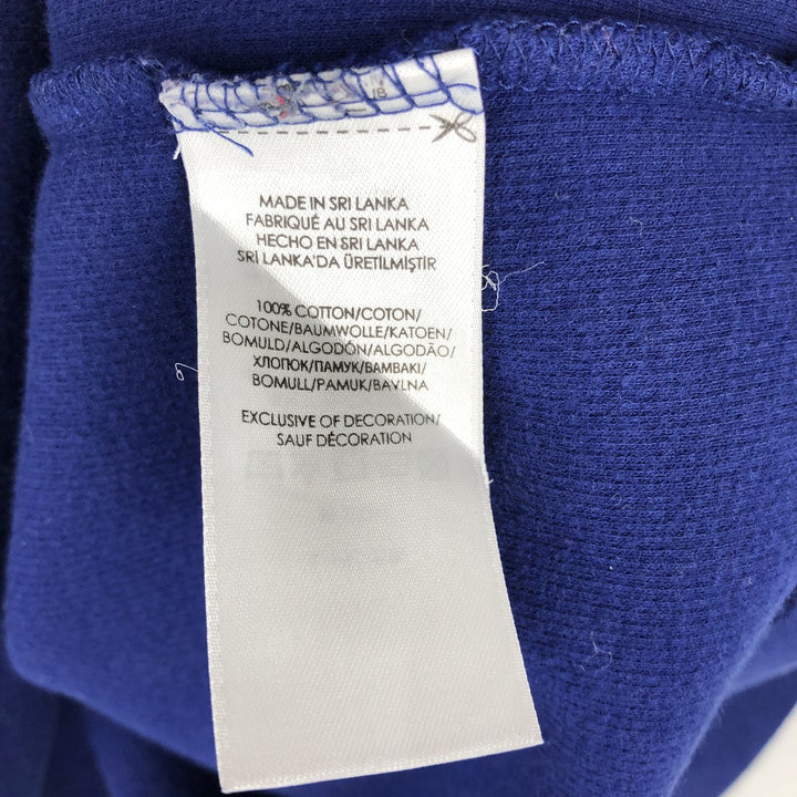 Ralph Lauren POLO RALPH LAUREN Half-zip sweatshirt, men's M size cotton blue type Vintage Second Hand