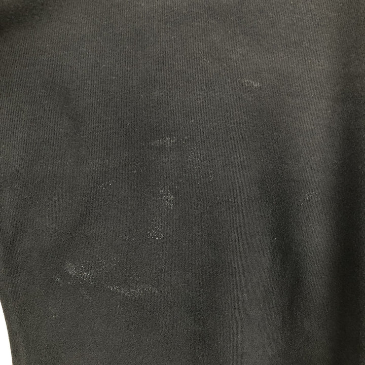 Ralph Lauren ESTATE RIB Half-Zip Sweatshirt (Men's Size M) cotton black type Vintage Second Hand