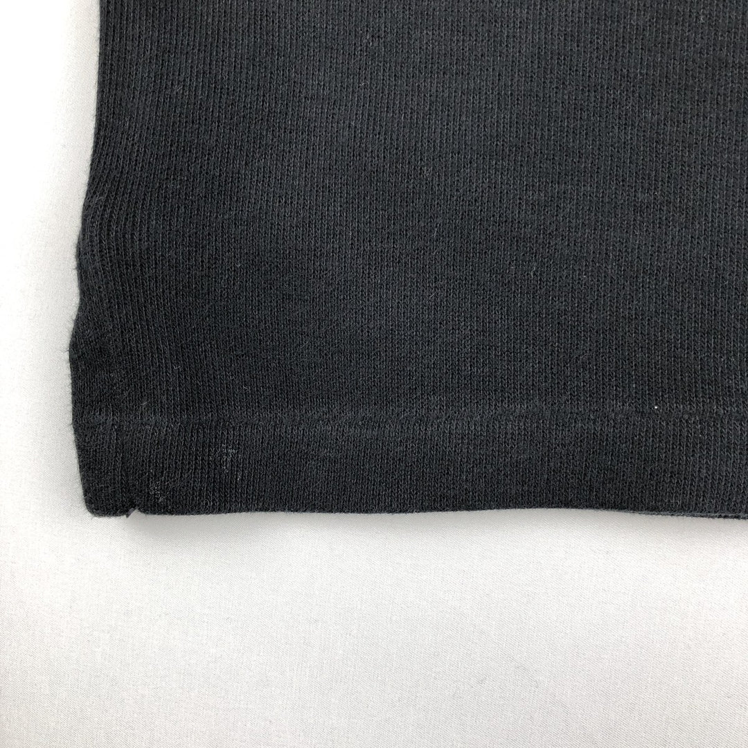 Ralph Lauren ESTATE RIB Half-Zip Sweatshirt (Men's Size M) cotton black type Vintage Second Hand