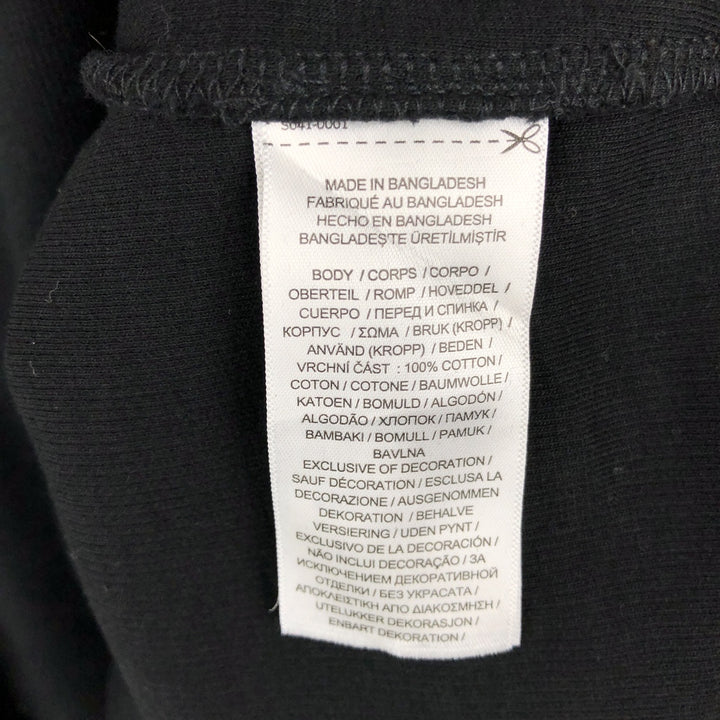 Ralph Lauren ESTATE RIB Half-Zip Sweatshirt (Men's Size L) cotton black type Vintage Second Hand