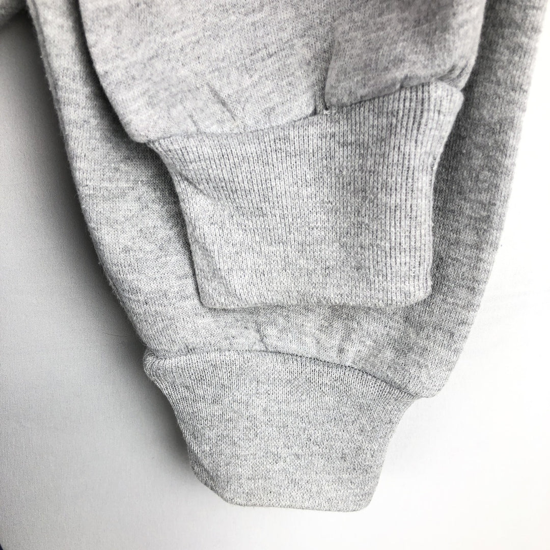 90'S Russell Athletic Two-Tone Half-Zip Sweatshirt, Made in USA, Men's XXL (approx.), Vintage cotton gray type Vintage Second Hand
