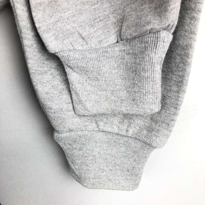 90'S Russell Athletic Two-Tone Half-Zip Sweatshirt, Made in USA, Men's XXL (approx.), Vintage cotton gray type Vintage Second Hand