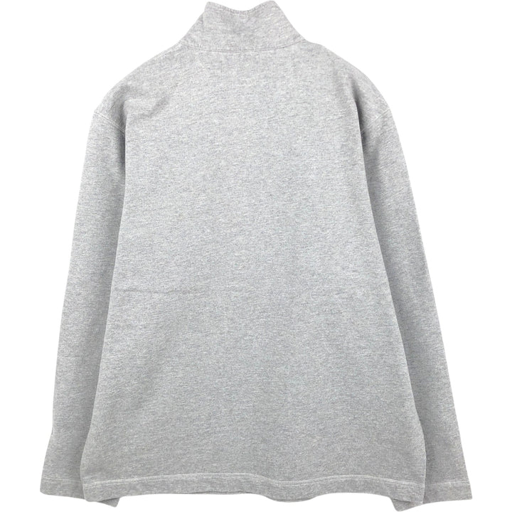 Ralph Lauren POLO SPORT half-zip sweatshirt, men's size L cotton gray type Vintage Second Hand