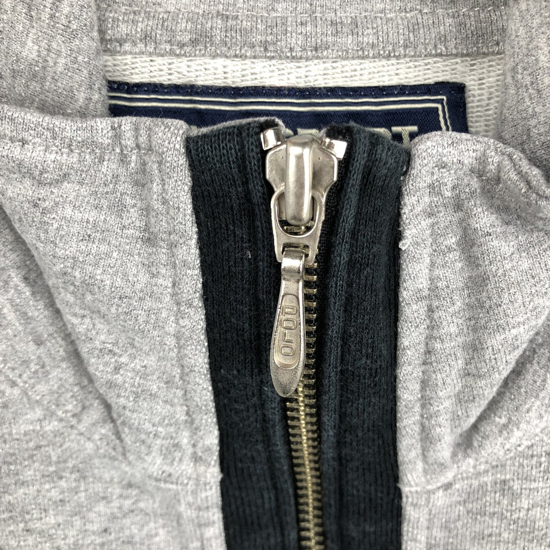 Ralph Lauren POLO SPORT half-zip sweatshirt, men's size L cotton gray type Vintage Second Hand
