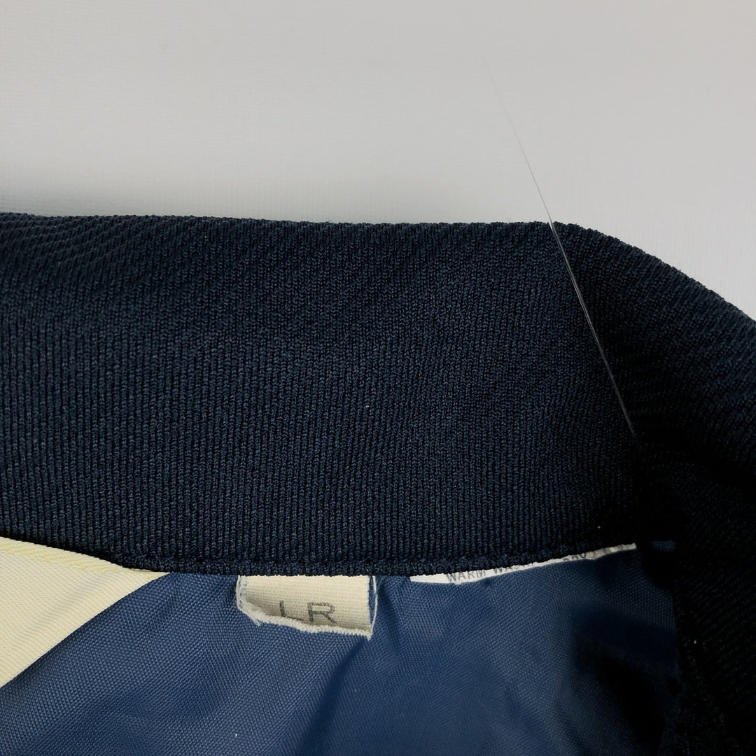 1970'S Lee Western Long-Sleeve Shirt Jacket, Made in USA, Men's Size L (Equivalent), Vintage unclear navy blue type Vintage Second Hand