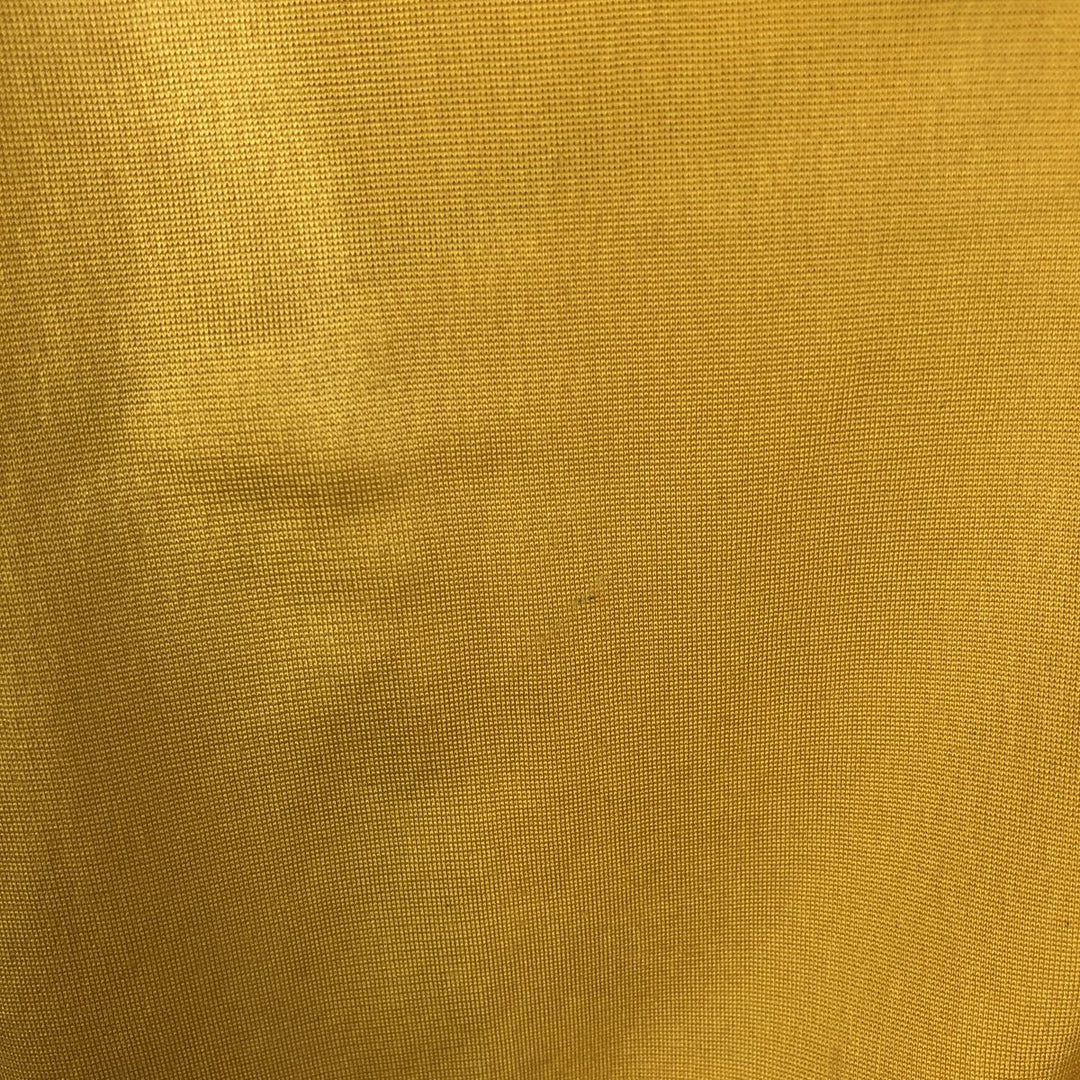 Adidas ORIGINALS Trefoil Logo Track Jacket, Men's XXL (approx.) polyester yellow type Vintage Second Hand