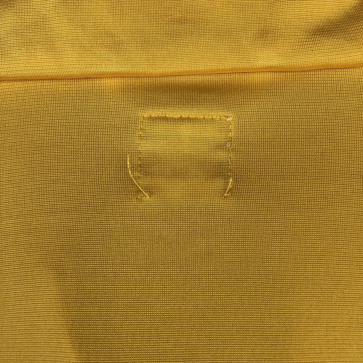 Adidas ORIGINALS Trefoil Logo Track Jacket, Men's XXL (approx.) polyester yellow type Vintage Second Hand