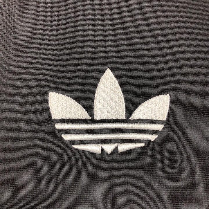 2000'S Adidas Originals Trefoil Logo Track Jacket, Men's Size L (approx.) polyester black type Vintage Second Hand