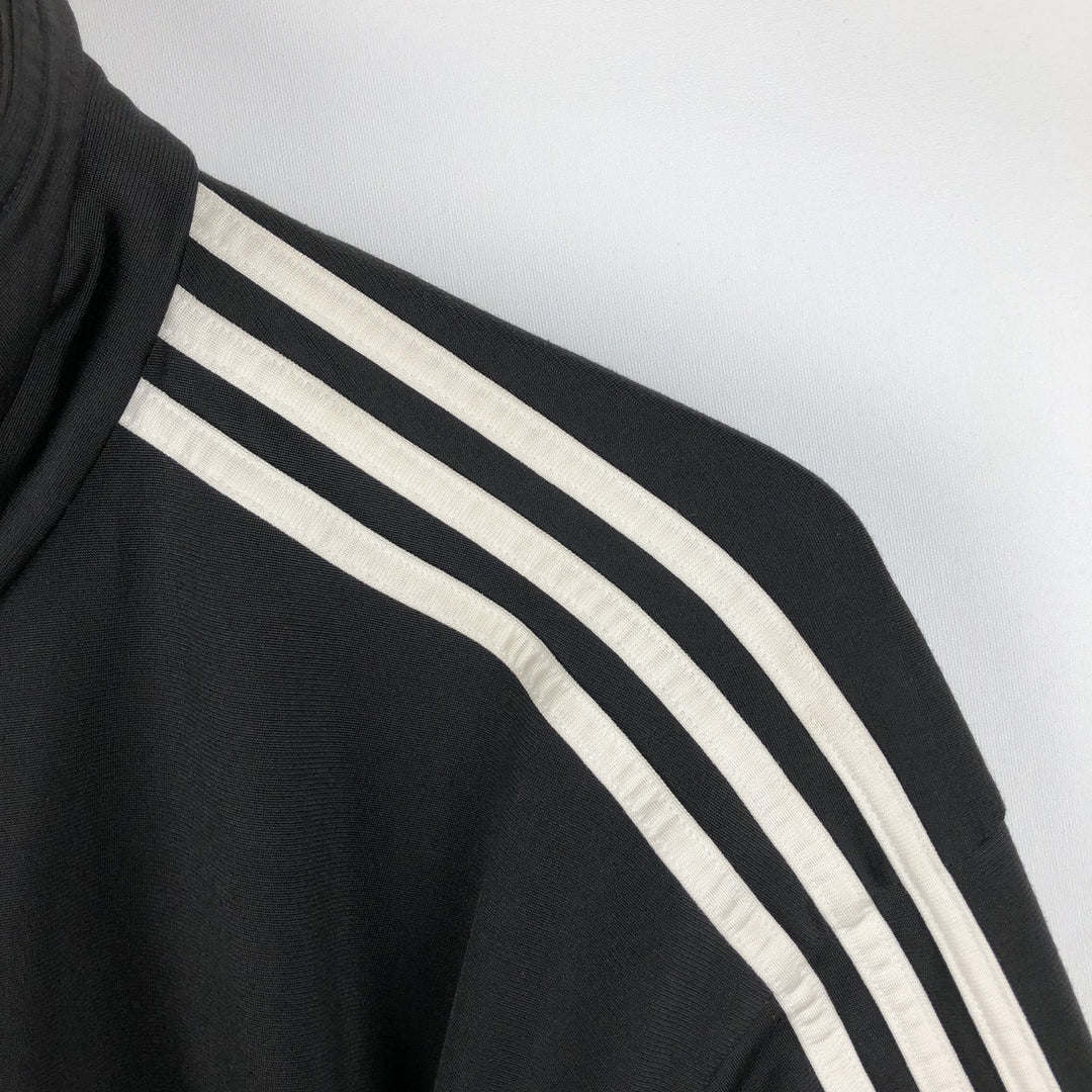 2000'S Adidas Originals Trefoil Logo Track Jacket, Men's Size L (approx.) polyester black type Vintage Second Hand