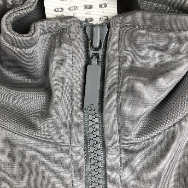 00'S adidas jersey track jacket, men's size S polyester gray type Vintage Second Hand