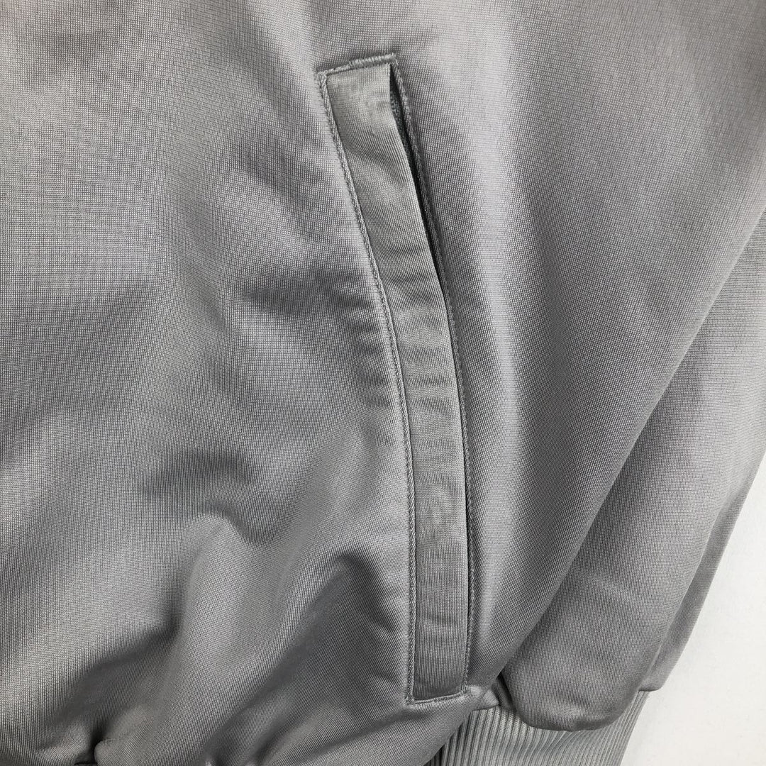 00'S adidas jersey track jacket, men's size S polyester gray type Vintage Second Hand