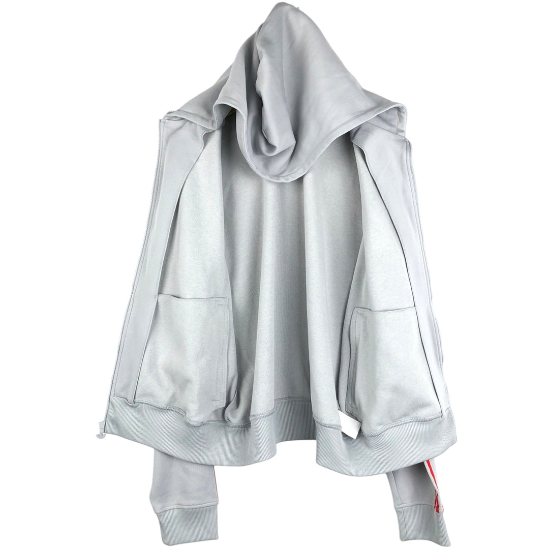 2000'S Adidas Originals Trefoil Logo Track Jacket/Hoodie - Men's Size XL (approx.) polyester gray type Vintage Second Hand