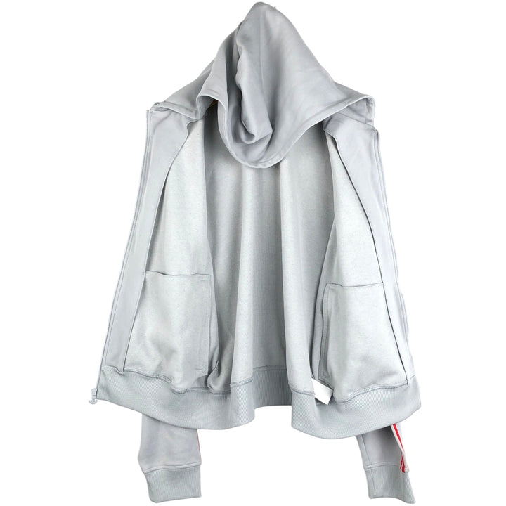 2000'S Adidas Originals Trefoil Logo Track Jacket/Hoodie - Men's Size XL (approx.) polyester gray type Vintage Second Hand