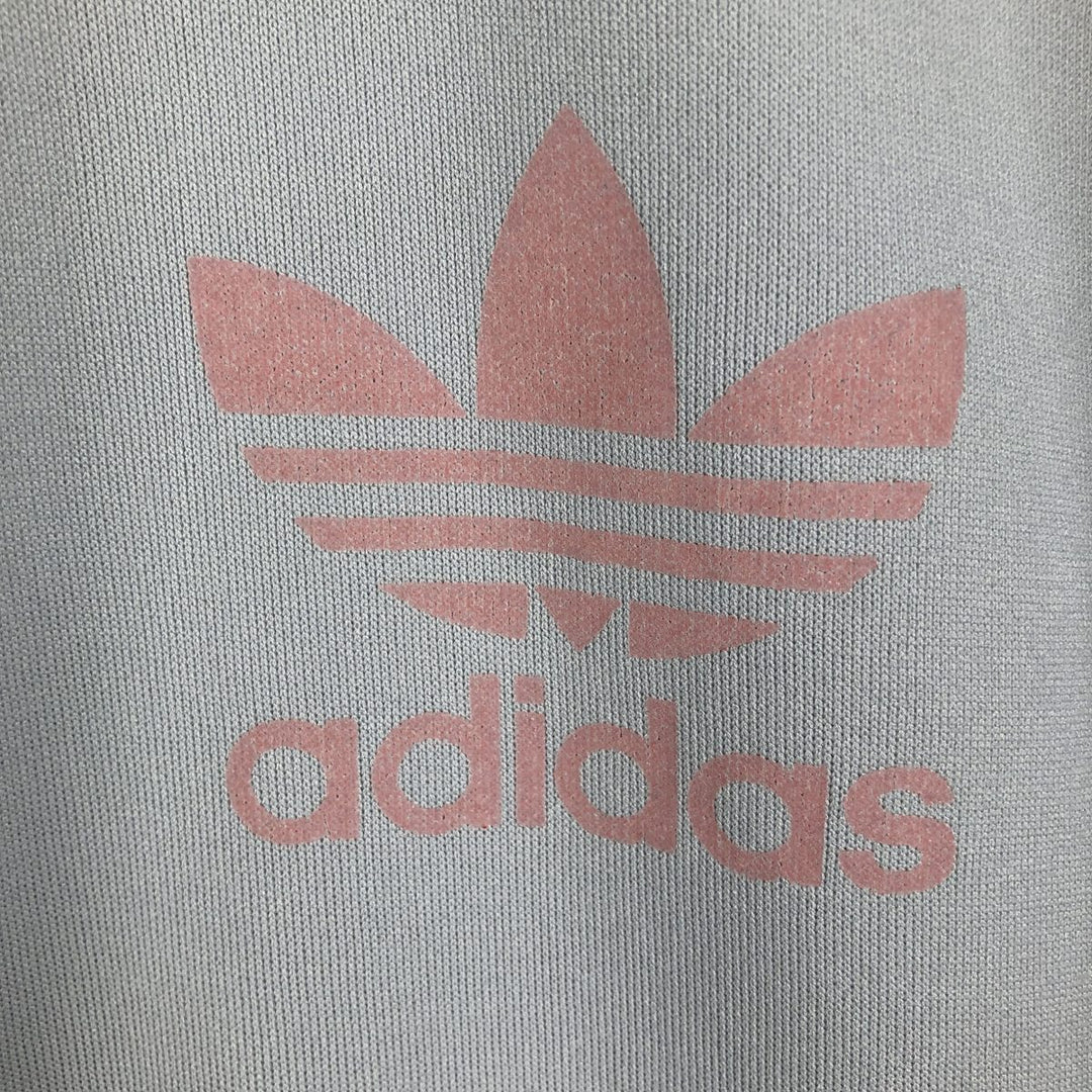 2000'S Adidas Originals Trefoil Logo Track Jacket/Hoodie - Men's Size XL (approx.) polyester gray type Vintage Second Hand