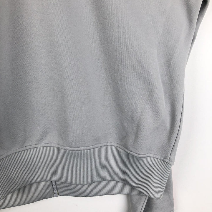 2000'S Adidas Originals Trefoil Logo Track Jacket/Hoodie - Men's Size XL (approx.) polyester gray type Vintage Second Hand