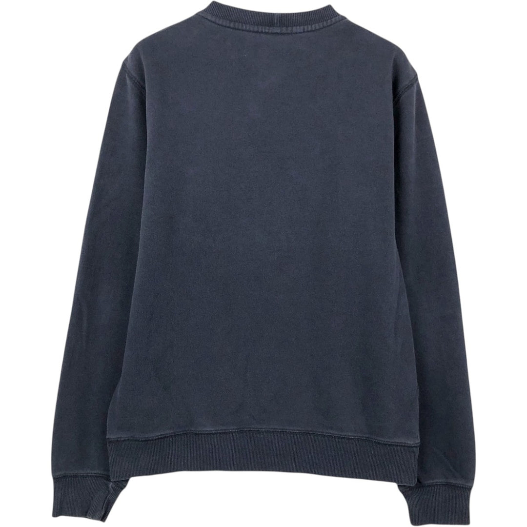 Nike One Point Logo Sweatshirt, Trainer, Men's M Size cotton navy blue type Vintage Second Hand