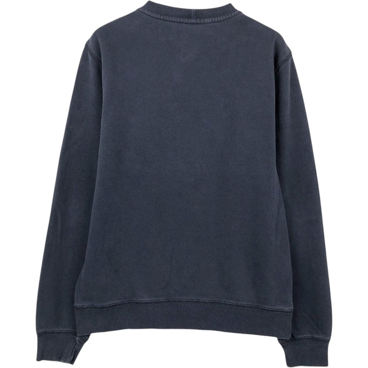 Nike One Point Logo Sweatshirt, Trainer, Men's M Size cotton navy blue type Vintage Second Hand