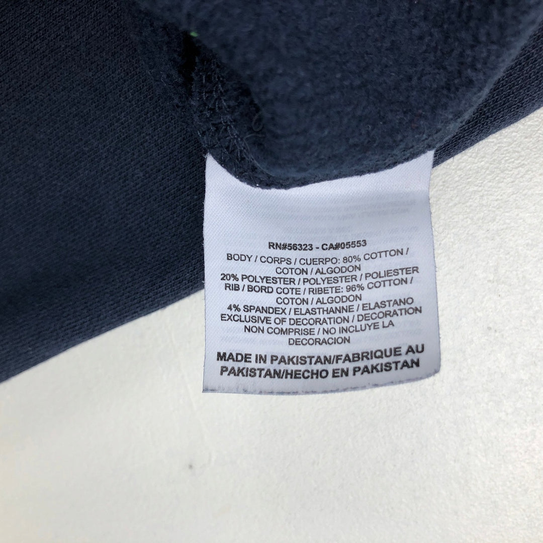 Nike One Point Logo Sweatshirt, Trainer, Men's M Size cotton navy blue type Vintage Second Hand