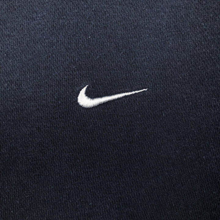 Nike One Point Logo Sweatshirt, Trainer, Men's M Size cotton navy blue type Vintage Second Hand