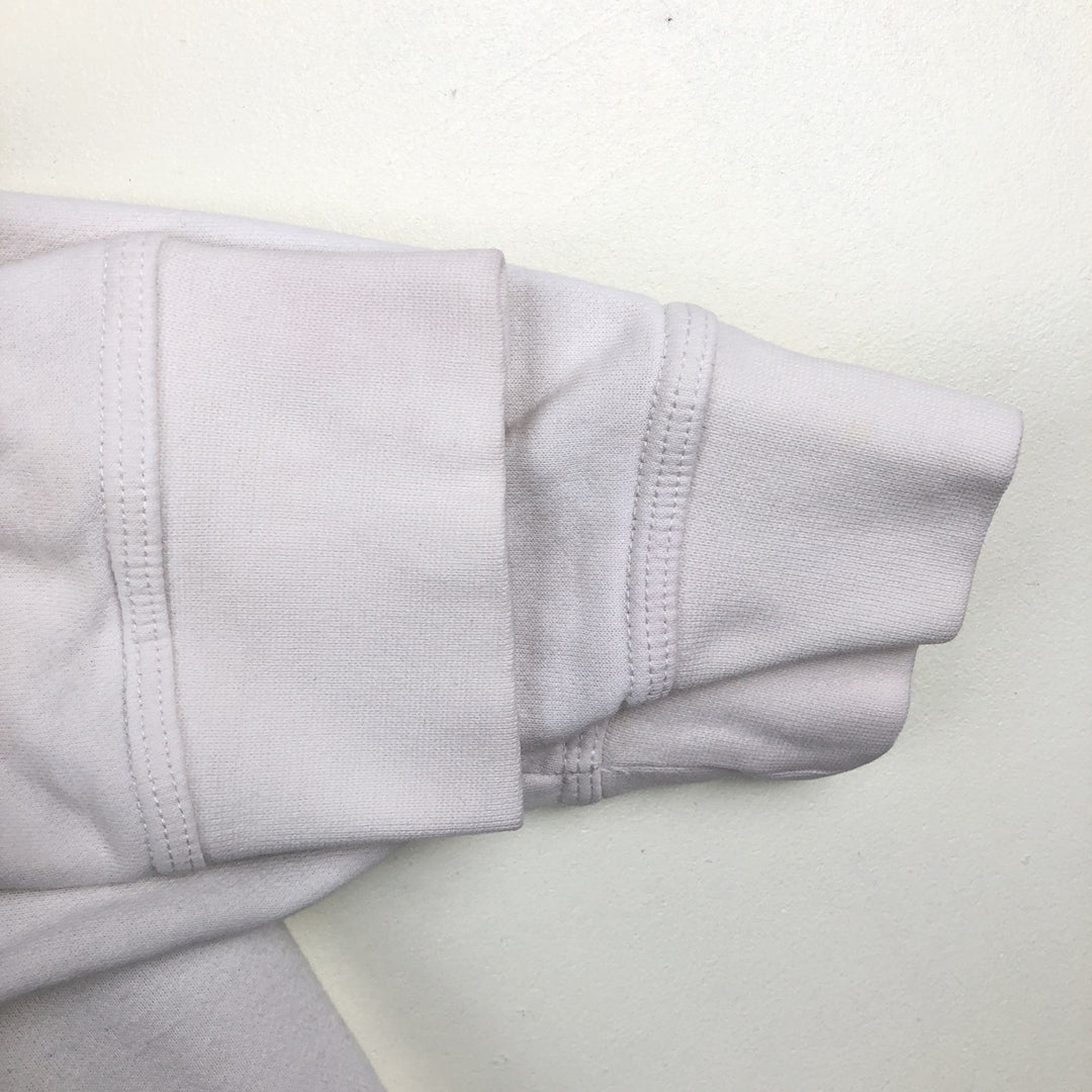 Nike One Point Logo Sweatshirt, Trainer, Men's Size L cotton white type Vintage Second Hand