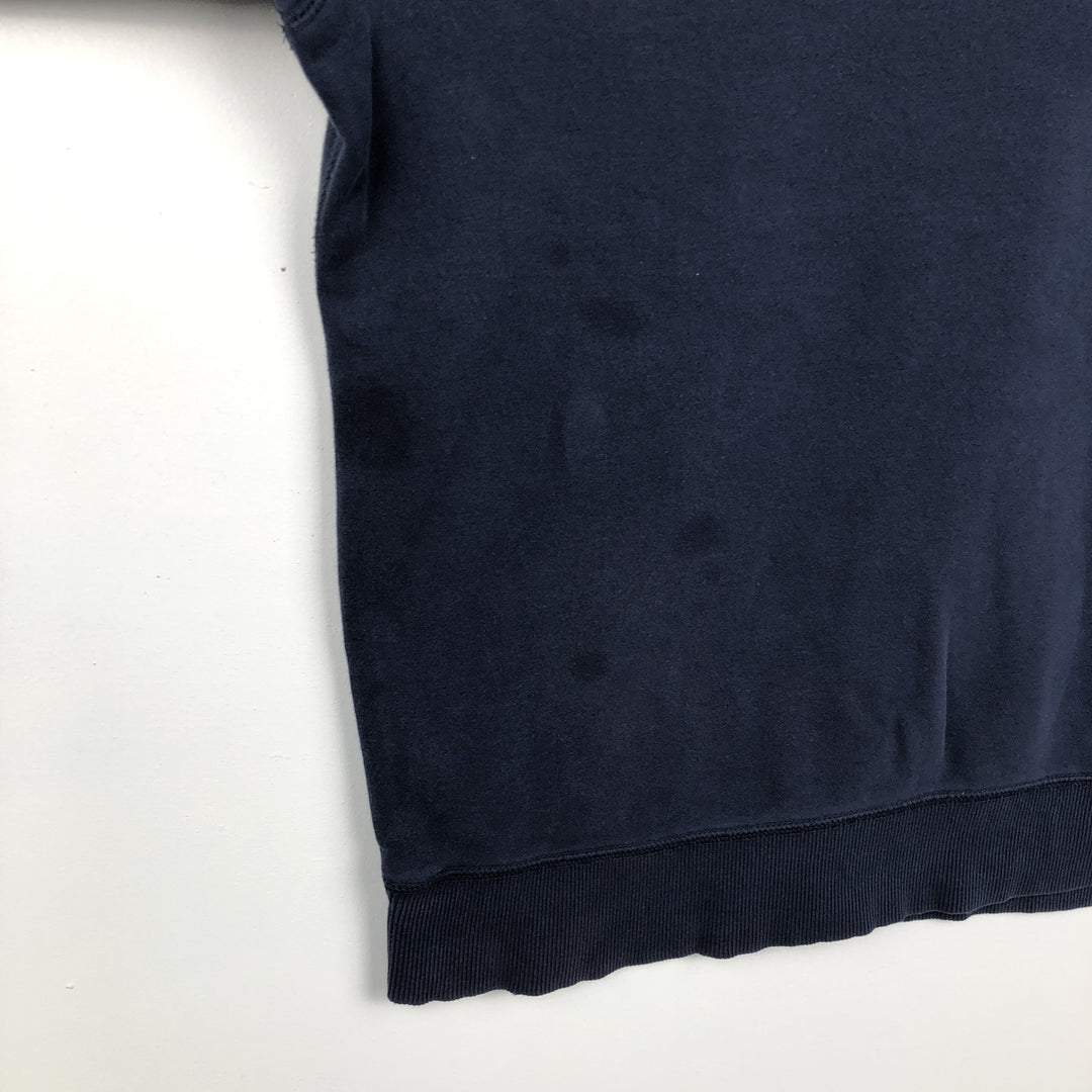 Nike One Point Logo Sweatshirt, Trainer, Men's Size L cotton black type Vintage Second Hand