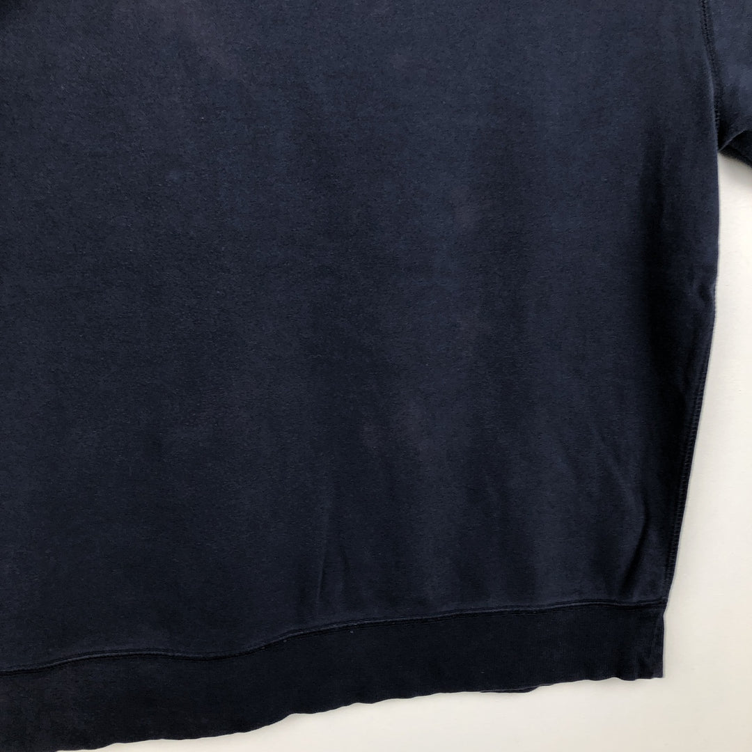 Nike One Point Logo Sweatshirt, Trainer, Men's Size L cotton black type Vintage Second Hand