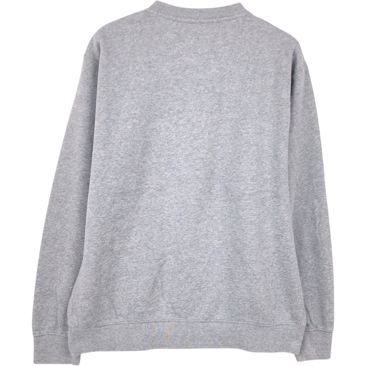 Nike One Point Logo Sweatshirt, Trainer, Men's Size L cotton gray type Vintage Second Hand
