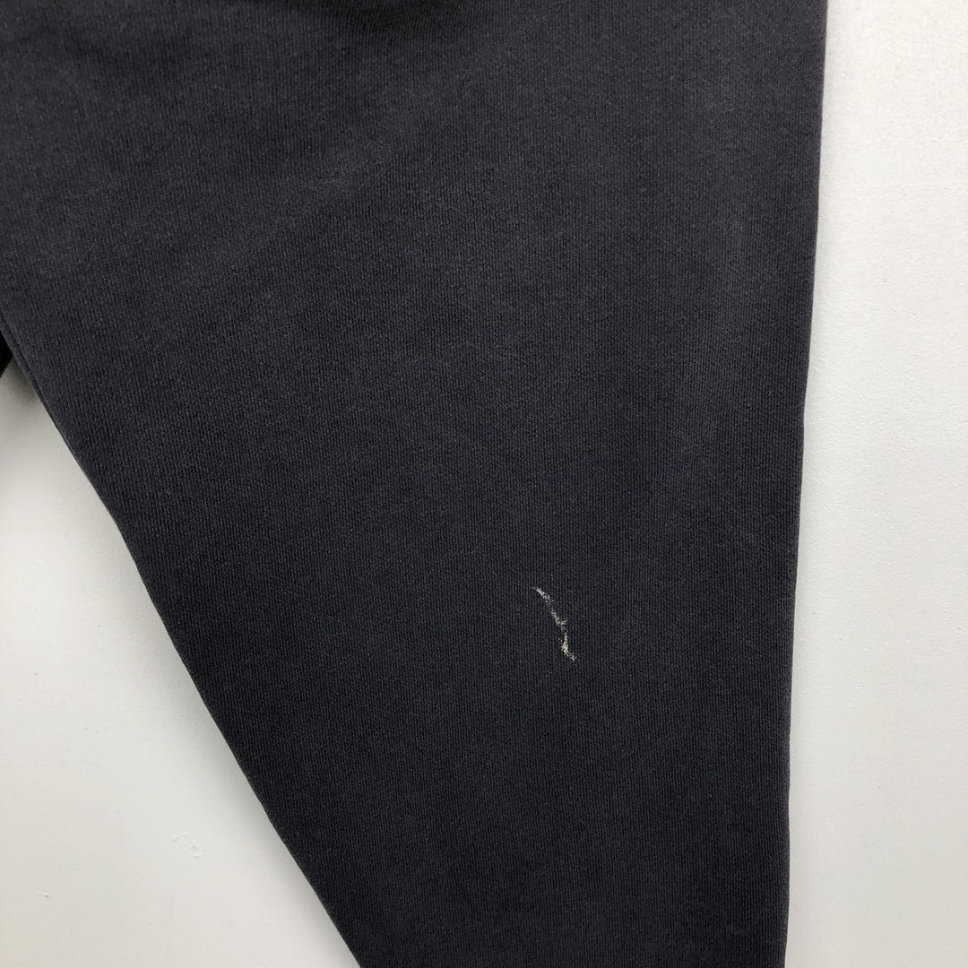 Nike TEAM Logo Sweatshirt (Men's Size L) cotton black type Vintage Second Hand
