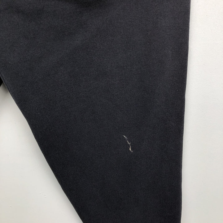 Nike TEAM Logo Sweatshirt (Men's Size L) cotton black type Vintage Second Hand