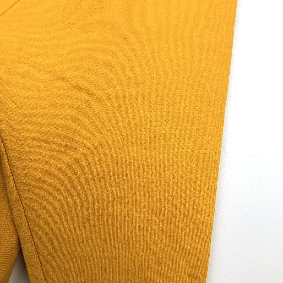 Nike Center Logo Sweatshirt (Men's Size L) cotton yellow type Vintage Second Hand