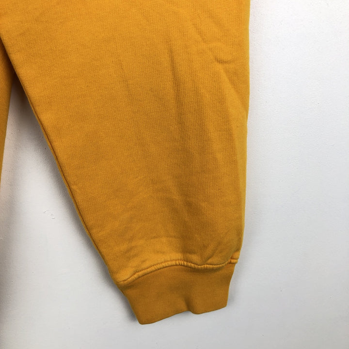 Nike Center Logo Sweatshirt (Men's Size L) cotton yellow type Vintage Second Hand