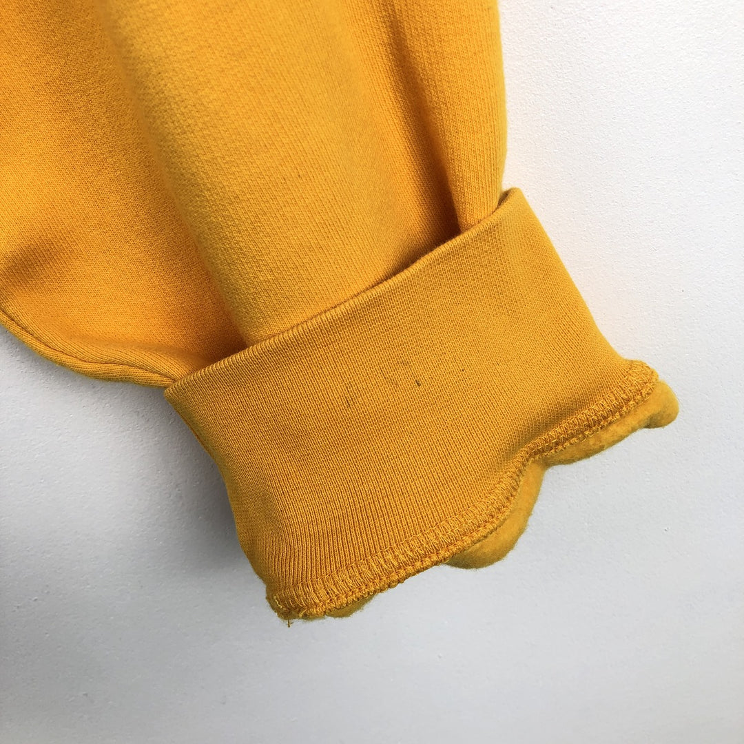 Nike Center Logo Sweatshirt (Men's Size L) cotton yellow type Vintage Second Hand