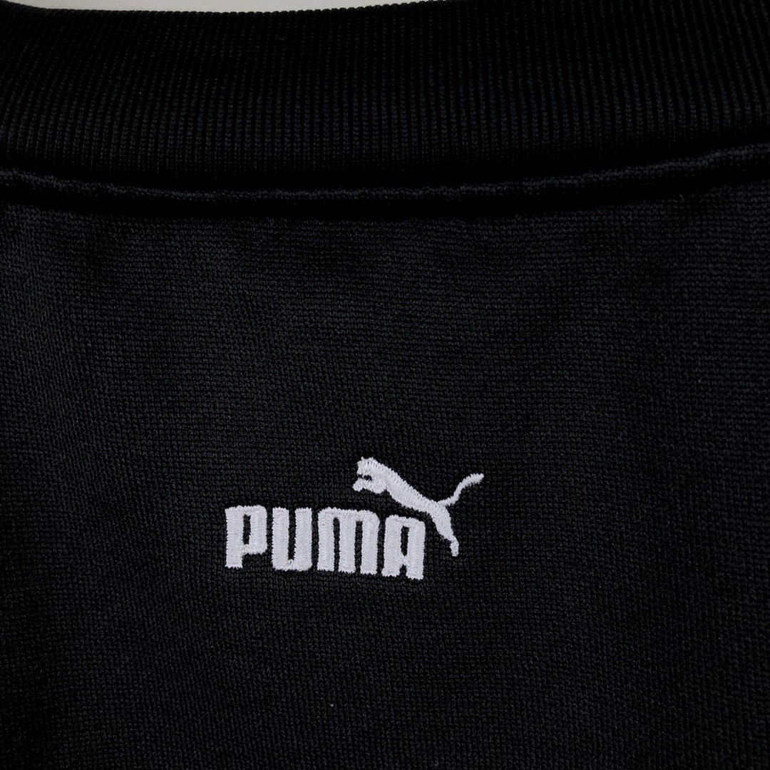 90'S Puma Logo Sweatshirt, Men's Size XL (approx.), Vintage polyester black type Vintage Second Hand
