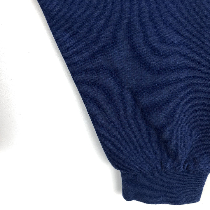 Vintage 90'S Reebok logo sweatshirt, size M, men's cotton navy blue type Vintage Second Hand
