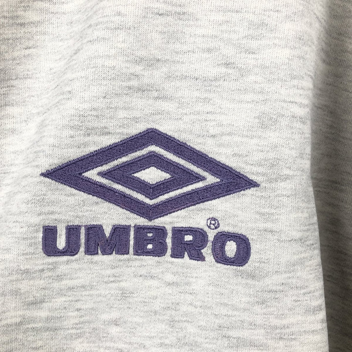 Vintage 90'S Umbro logo sweatshirt, men's size XL cotton white type Vintage Second Hand