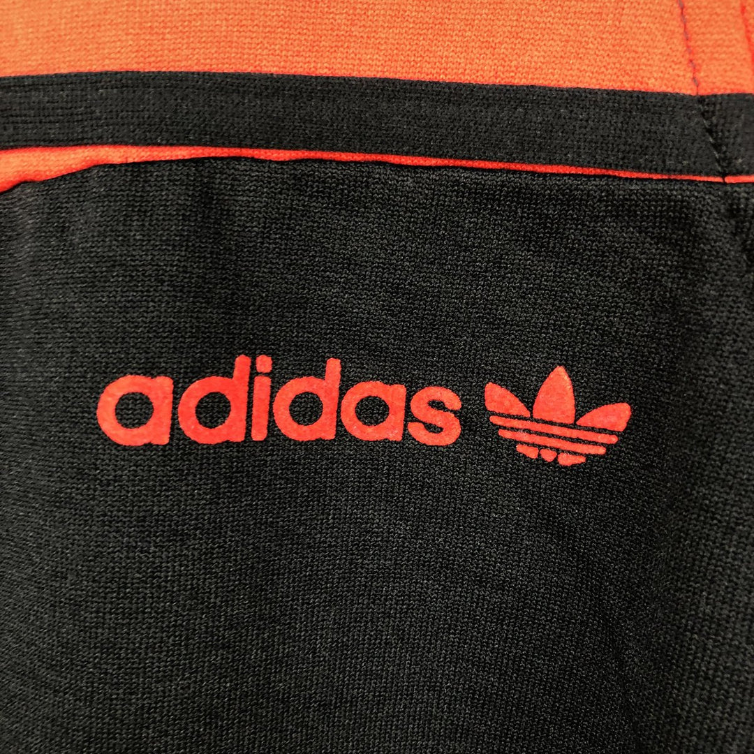 80'S Adidas logo sweatshirt, men's size S (approx.), vintage. polyester black type Vintage Second Hand