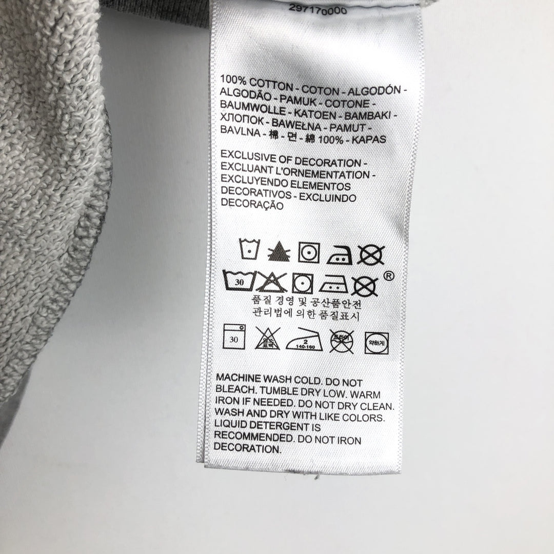 Levi's logo sweatshirt, men's size XL (approx.) cotton gray type Vintage Second Hand