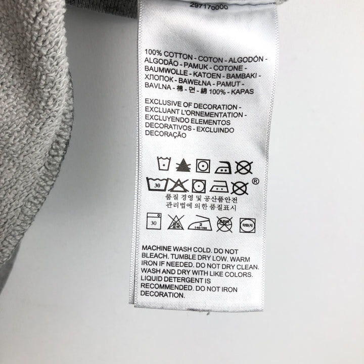 Levi's logo sweatshirt, men's size XL (approx.) cotton gray type Vintage Second Hand