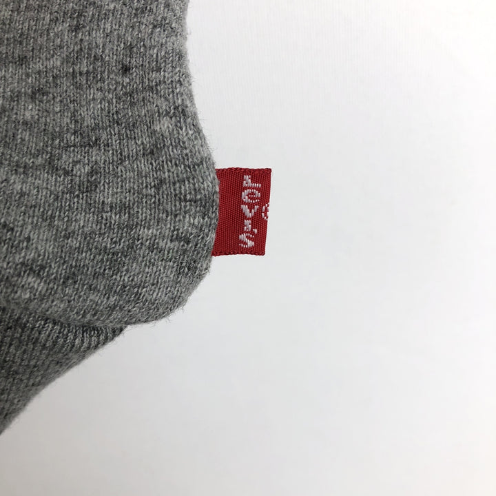 Levi's logo sweatshirt, men's size XL (approx.) cotton gray type Vintage Second Hand