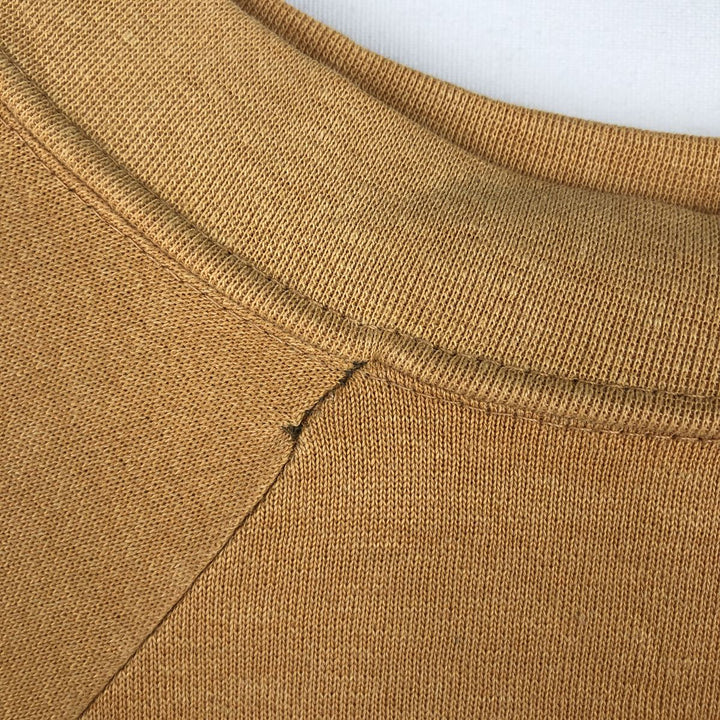 90'S Levi's logo sweatshirt, men's size M (approx.), vintage. cotton yellow type Vintage Second Hand