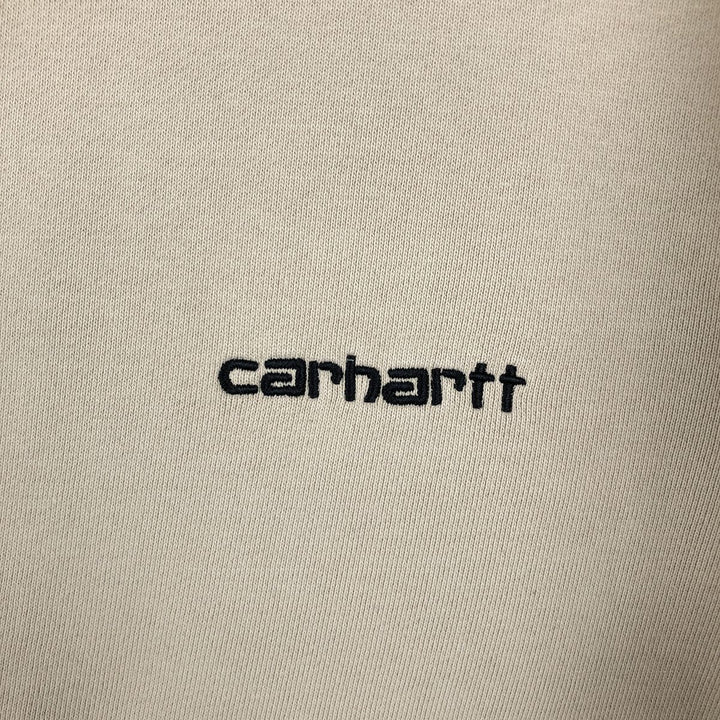 Carhartt Work in Progress sweatshirt, men's size M. cotton Beige type Vintage Second Hand